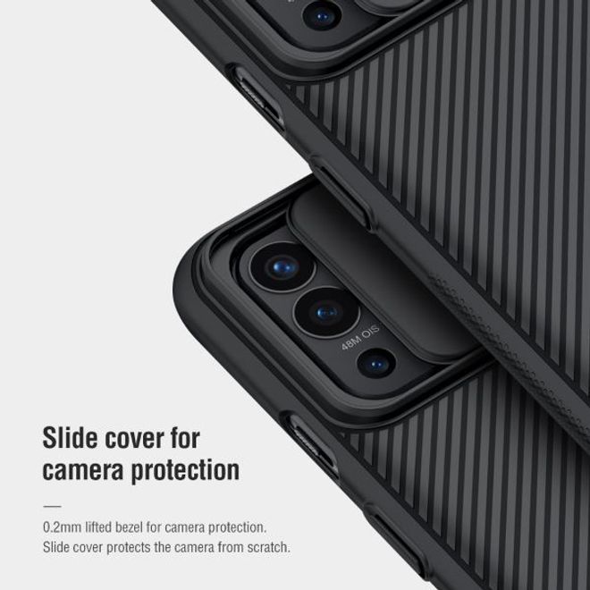 Nillkin - OnePlus 9R Hülle - Plastik Hardcase - CamShield Series - schwarz