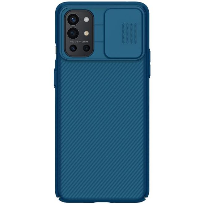 Nillkin - OnePlus 9R Hülle - Plastik Hardcase - CamShield Series - blau