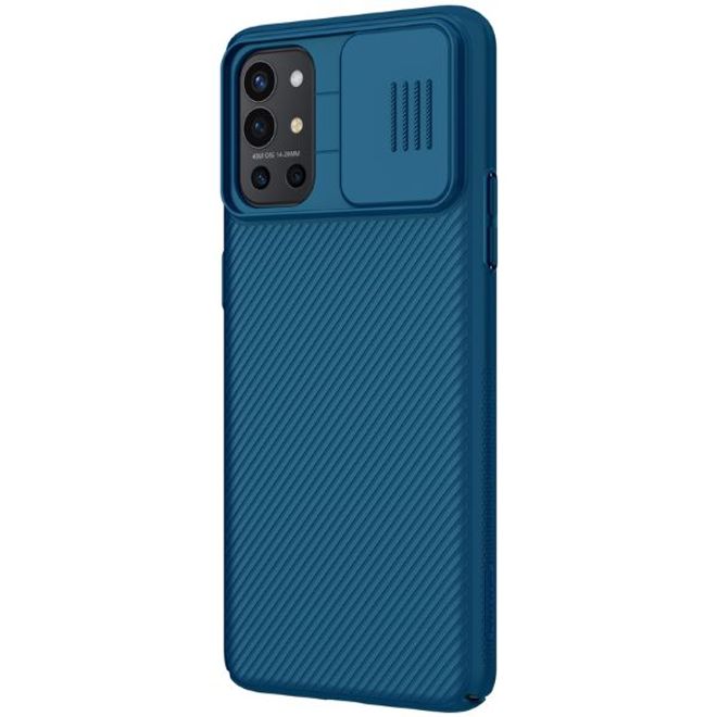Nillkin - OnePlus 9R Hülle - Plastik Hardcase - CamShield Series - blau
