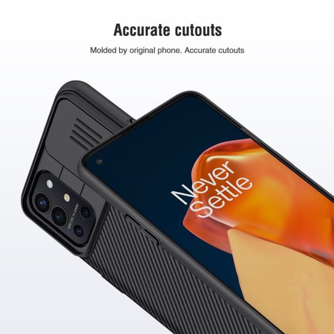 Nillkin - OnePlus 9R Hülle - Plastik Hardcase - CamShield Series - blau