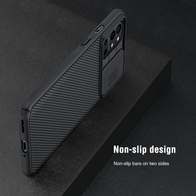 Nillkin - OnePlus 9R Hülle - Plastik Hardcase - CamShield Series - blau