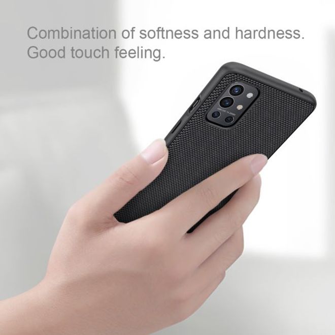 Nillkin - OnePlus 9R Hülle - Hardcase - Textured Series - schwarz