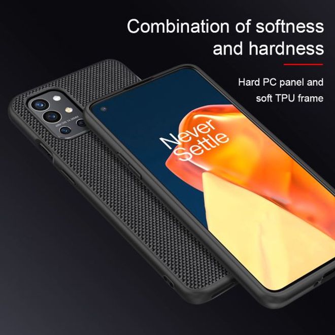 Nillkin - OnePlus 9R Hülle - Hardcase - Textured Series - schwarz