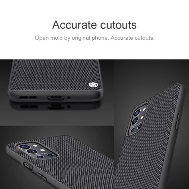 Nillkin - OnePlus 9R Hülle - Hardcase - Textured Series - schwarz