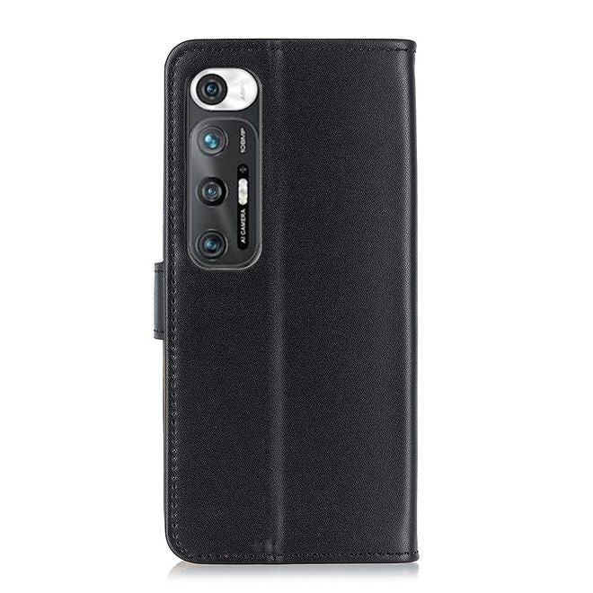 Xiaomi Mi 10S Handy Hülle - Classic II Leder Bookcover Series - schwarz