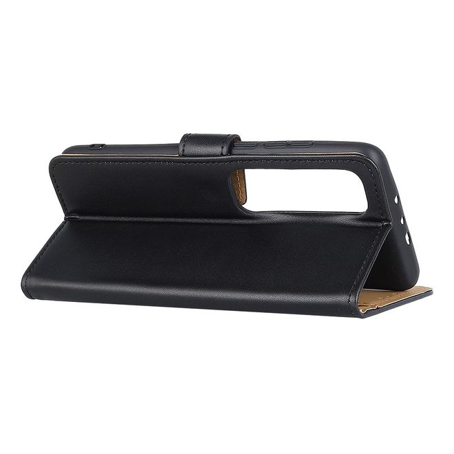 Xiaomi Mi 10S Handy Hülle - Classic II Leder Bookcover Series - schwarz