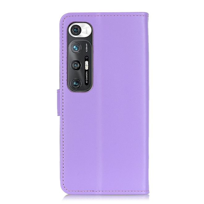 Xiaomi Mi 10S Handy Hülle - Classic II Leder Bookcover Series - purpur