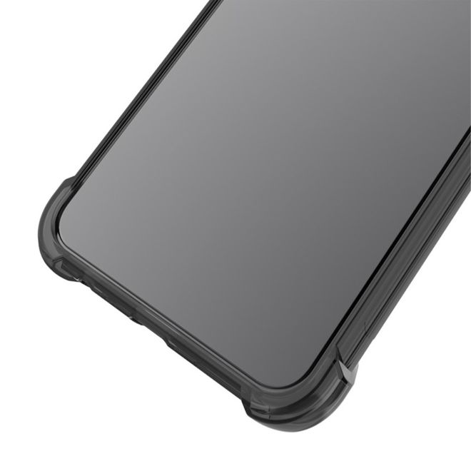 Imak - Xiaomi Mi 11 Ultra Hülle - Softcase inkl. Schutzfolie - transparent/schwarz
