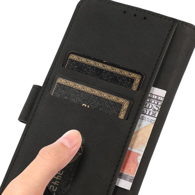 Xiaomi Mi 11 Ultra Handy Hülle - Classic IV Leder Bookcover Series - schwarz