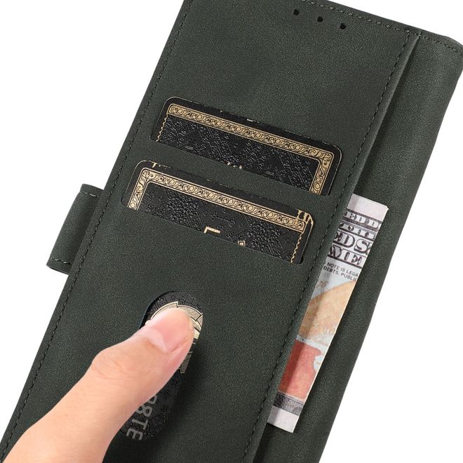 Xiaomi Mi 11 Ultra Handy Hülle - Classic IV Leder Bookcover Series - grün