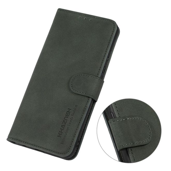 Xiaomi Mi 11 Ultra Handy Hülle - Classic IV Leder Bookcover Series - grün
