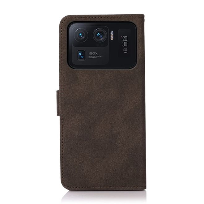 Xiaomi Mi 11 Ultra Handy Hülle - Classic IV Leder Bookcover Series - braun