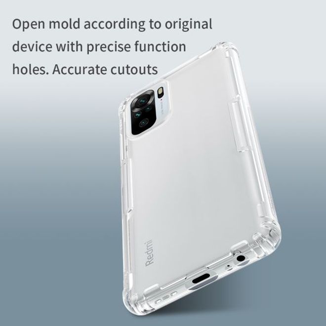 Nillkin - Xiaomi Redmi Note 10 4G Hülle - TPU Soft Case - Nature Soft Series - transparent
