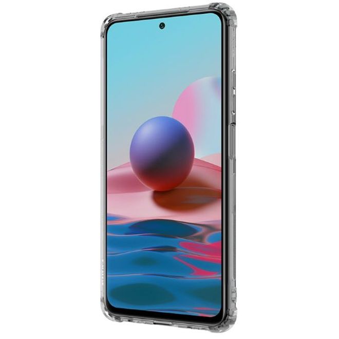 Nillkin - Xiaomi Redmi Note 10 4G Hülle - TPU Soft Case - Nature Soft Series - grau