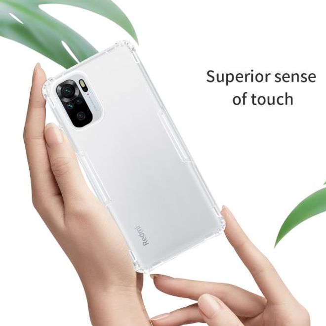 Nillkin - Xiaomi Redmi Note 10 4G Hülle - TPU Soft Case - Nature Soft Series - grau