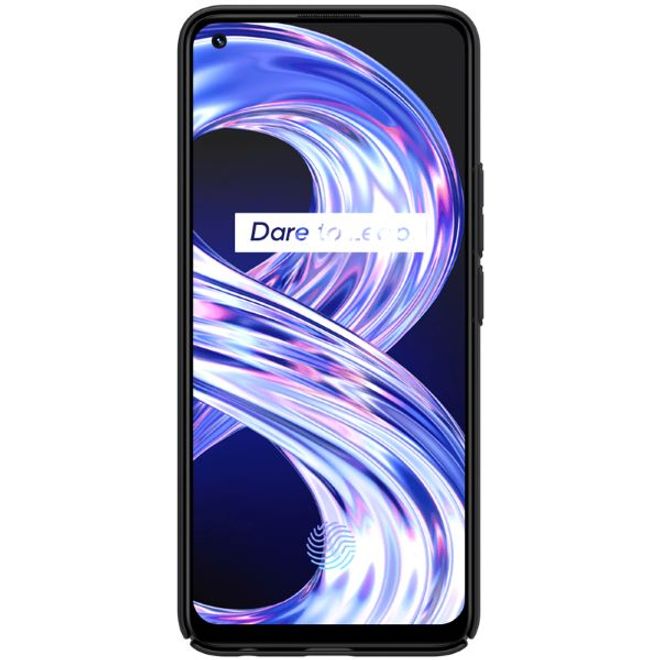 Nillkin - Oppo Realme 8 Pro / 8 Hülle - Plastik Case - Super Frosted Shield Series - schwarz