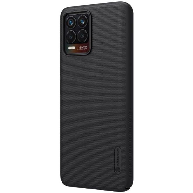 Nillkin - Oppo Realme 8 Pro / 8 Hülle - Plastik Case - Super Frosted Shield Series - schwarz