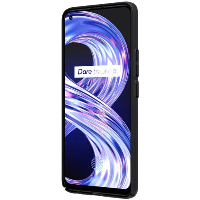 Nillkin - Oppo Realme 8 Pro / 8 Hülle - Plastik Case - Super Frosted Shield Series - schwarz