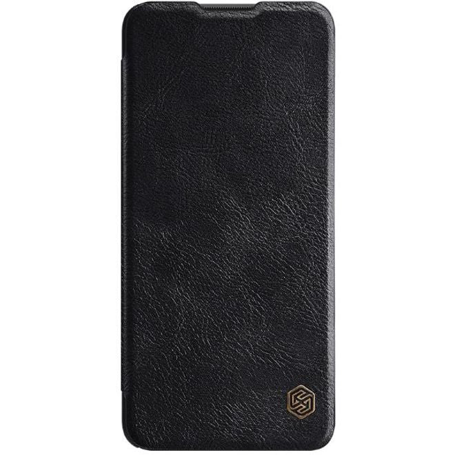 Nillkin - OnePlus 9R Hülle - Leder Book Case - Qin Series - schwarz