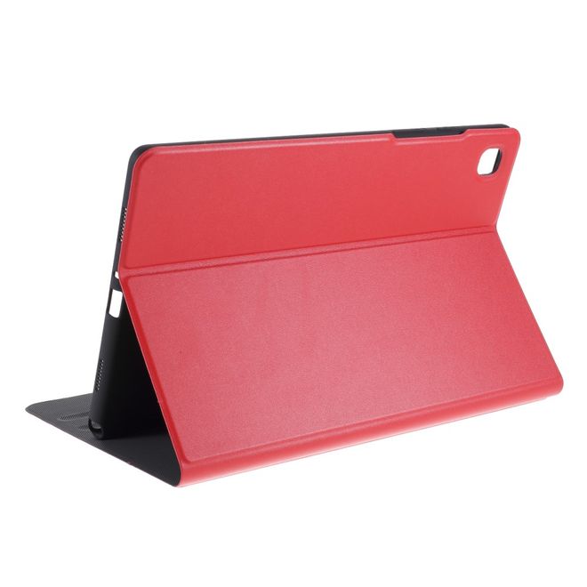 Samsung Galaxy Tab A7 10.4 (2020) Leder Hülle - Bookcover mit Standfunktion - rot