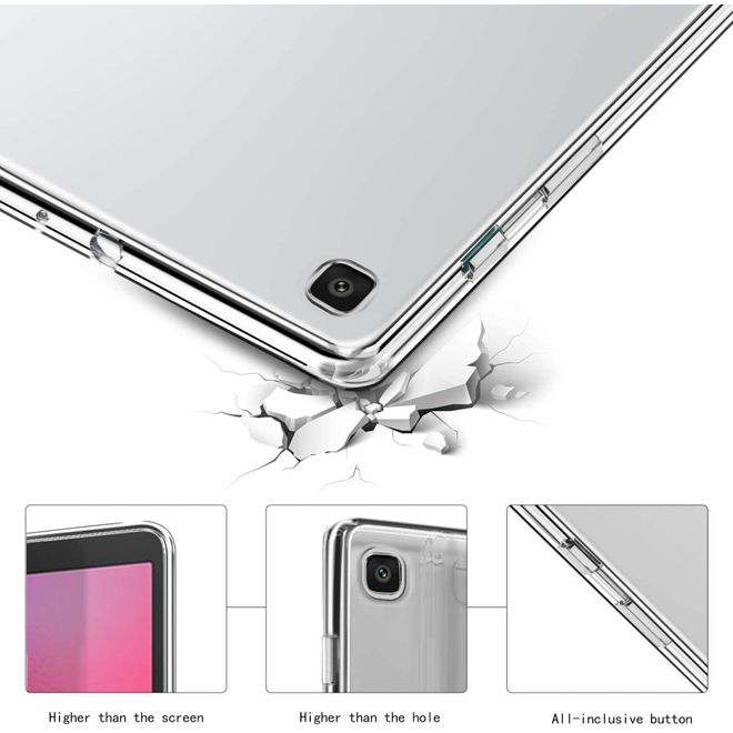 Samsung Galaxy Tab A7 10.4 (2020) Hülle - TPU Softcase - transparent
