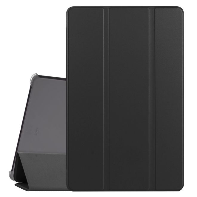 Samsung Galaxy Tab A7 10.4 (2020) Leder Hülle - dreifach faltbar - schwarz