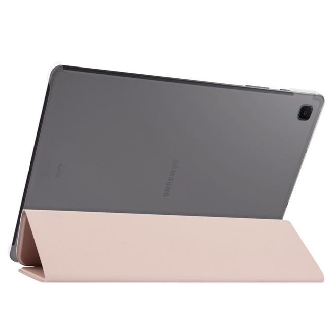 Samsung Galaxy Tab A7 10.4 (2020) Leder Hülle - dreifach faltbar - pink