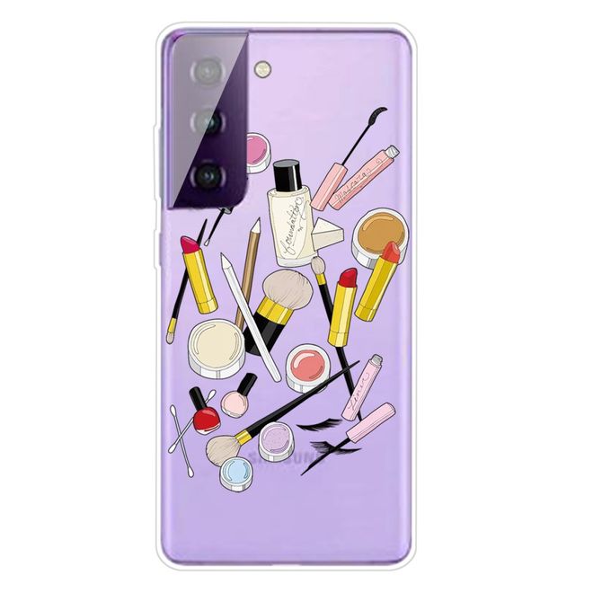 Samsung Galaxy S21 FE Handyhülle - Softcase Image Plastik Series - Make-up