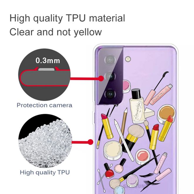 Samsung Galaxy S21 FE Handyhülle - Softcase Image Plastik Series - Make-up