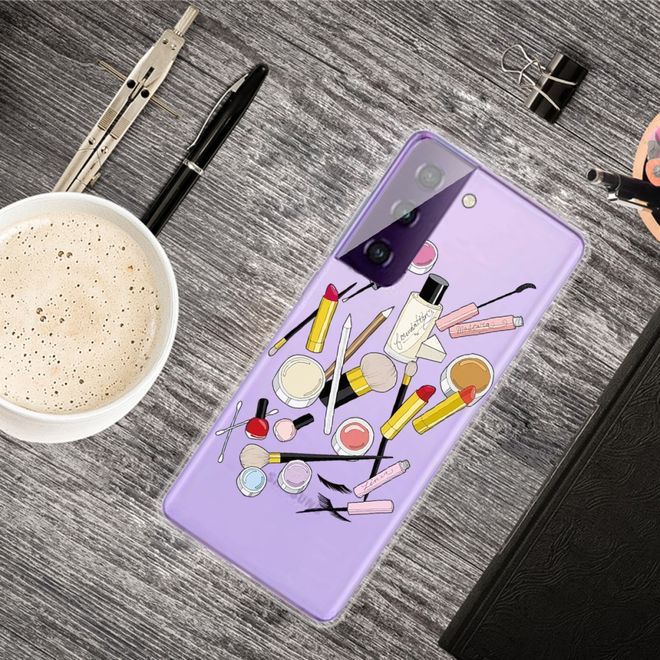 Samsung Galaxy S21 FE Handyhülle - Softcase Image Plastik Series - Make-up