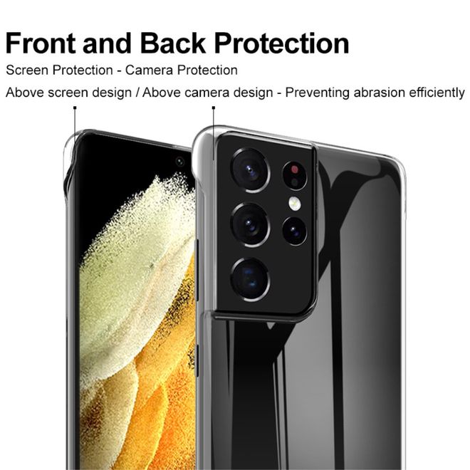 Imak - Samsung Galaxy S21 Ultra Handy Hülle - Hardcase - Crystal Case III - transparent