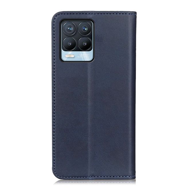 Oppo Realme 8 Pro / 8 Handy Hülle - Classic V Leder Bookcover Series - blau