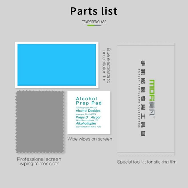 Mofi - Samsung Galaxy S21 FE Schutzglas - Displayschutz - transparent