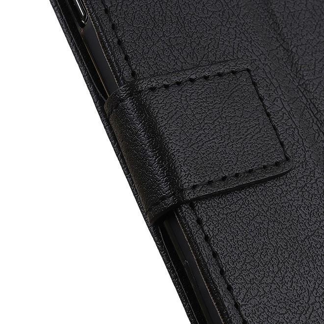 Wiko View 5 / View 5 Plus Handy Hülle - Classic III Leder Bookcover Series - schwarz