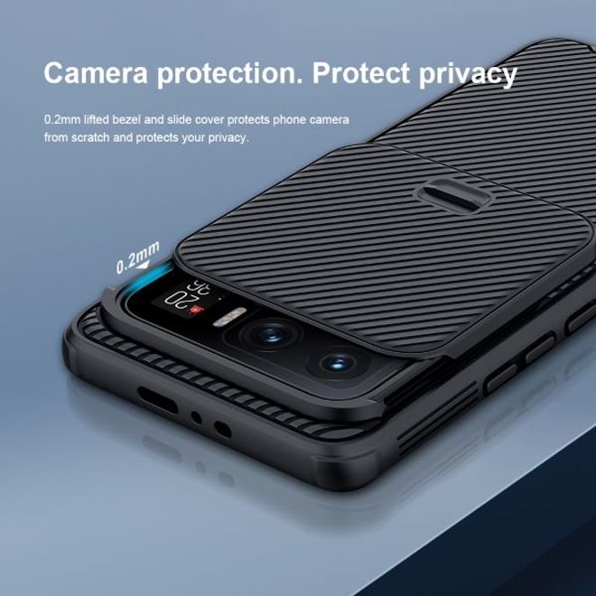 Nillkin - Xiaomi Mi 11 Ultra Hülle - Plastik Hardcase - CamShield Pro Series - schwarz
