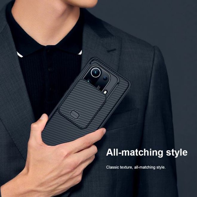 Nillkin - Xiaomi Mi 11 Pro Hülle - Plastik Hardcase - CamShield Pro Series - blau