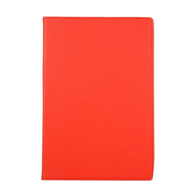 Samsung Galaxy Tab S7+ Hülle - 360° rotierbares Case aus Leder - rot