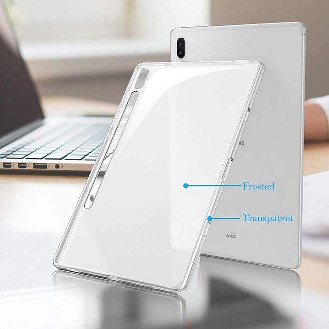 Samsung Galaxy Tab S7+ Hülle - TPU Softcase - transparent