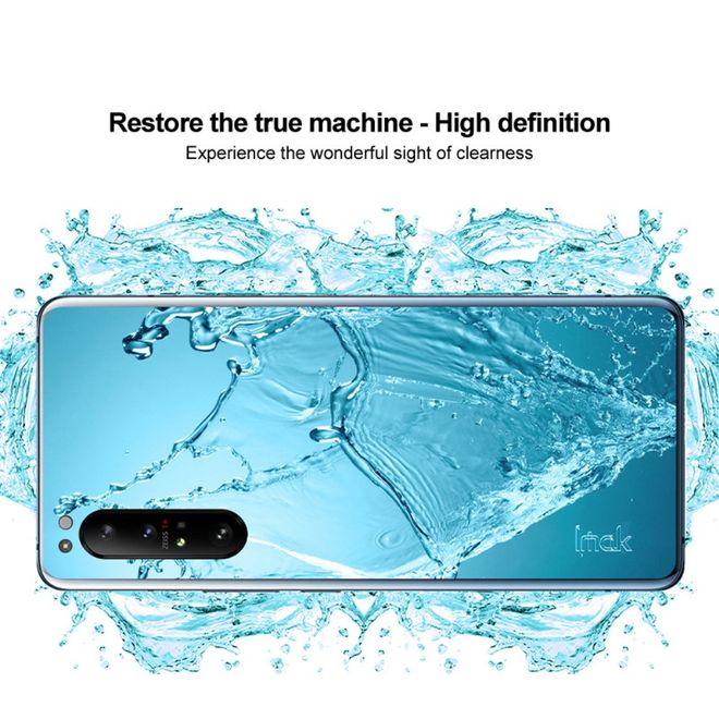 Imak - Sony Xperia 1 III Hülle - Softcase aus TPU - UX-5 Series - transparent