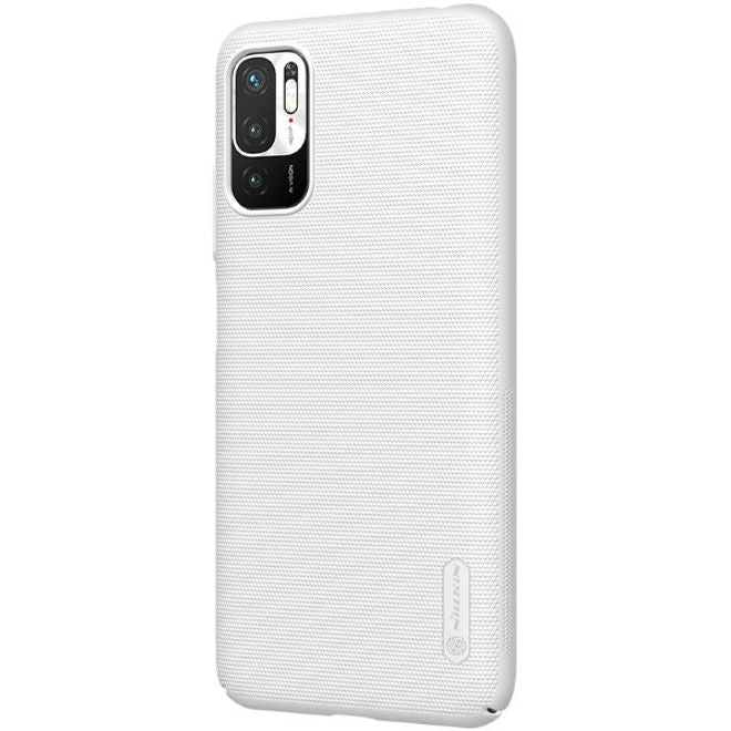 Nillkin - Xiaomi Redmi Note 10 5G Hülle - Plastik Case - Super Frosted Shield Series - weiss