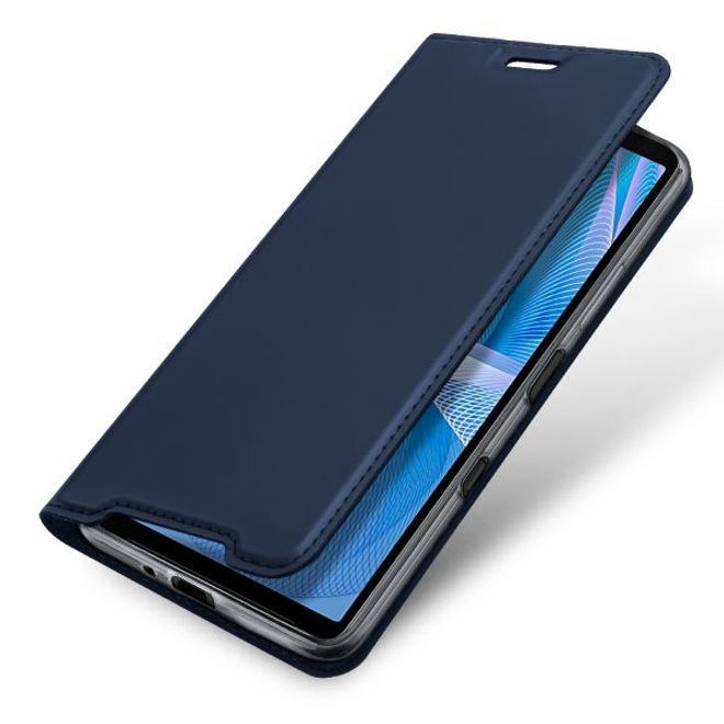 Dux Ducis - Sony Xperia 10 III Hülle - Handy Bookcover - Skin Pro Series - blau