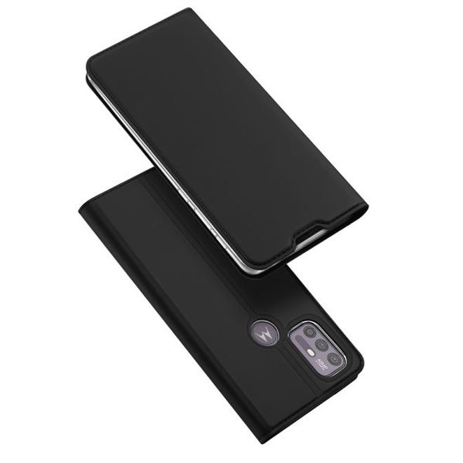Dux Ducis - Motorola Moto G30 / G10 Hülle - Handy Bookcover - Skin Pro Series - schwarz
