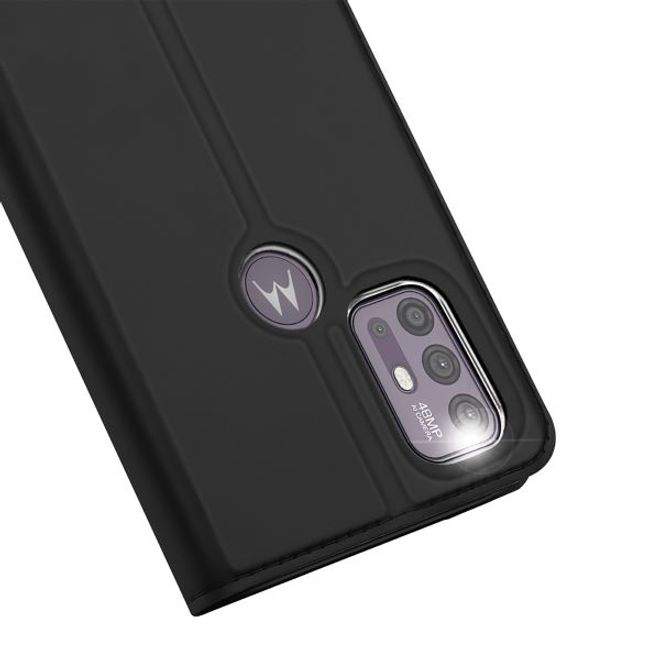 Dux Ducis - Motorola Moto G30 / G10 Hülle - Handy Bookcover - Skin Pro Series - schwarz