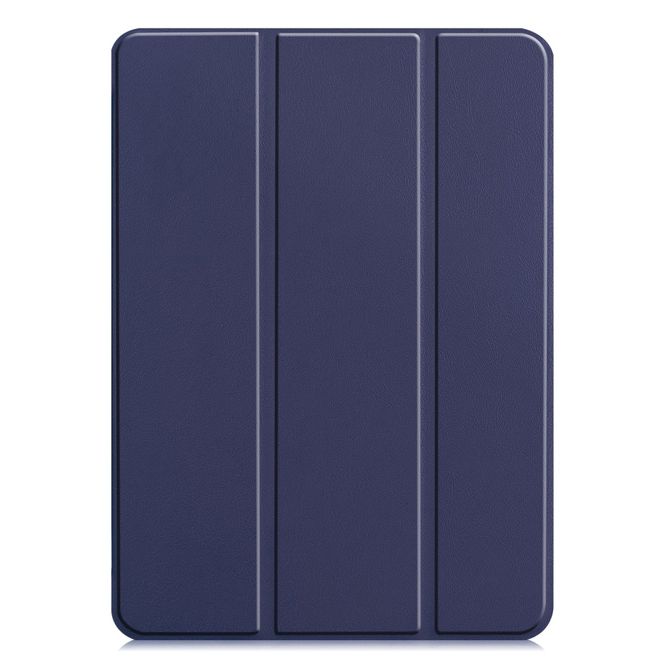 iPad Pro 12.9 (2022 / 2021) Leder Hülle - dreifach faltbar - dunkelblau