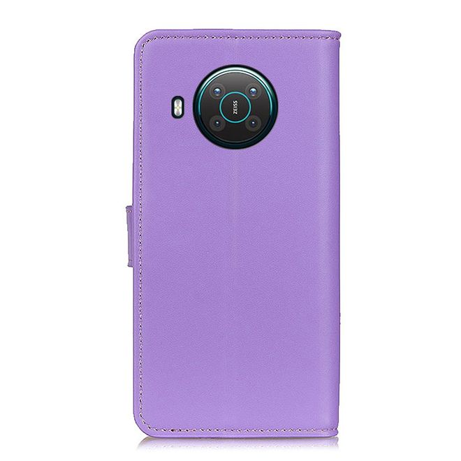 Nokia X10 / X20 Handy Hülle - Classic II Leder Bookcover Series - purpur