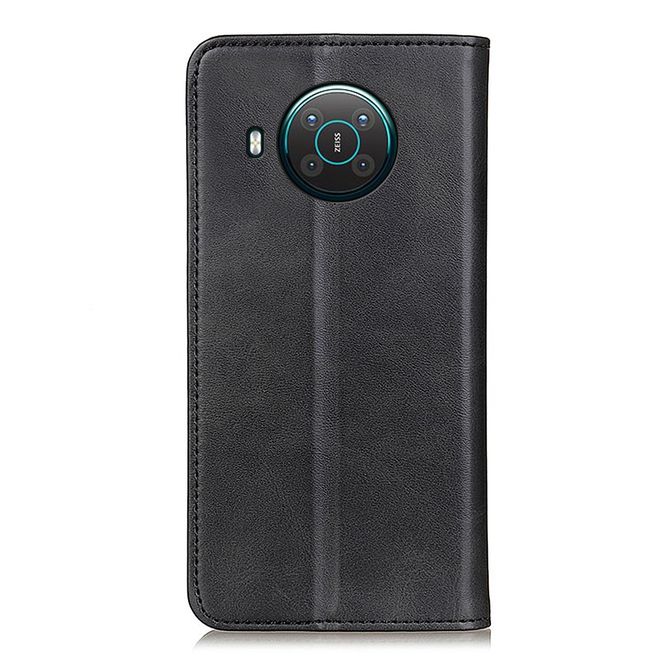 Nokia X10 / X20 Handy Hülle - Classic V Leder Bookcover Series - schwarz