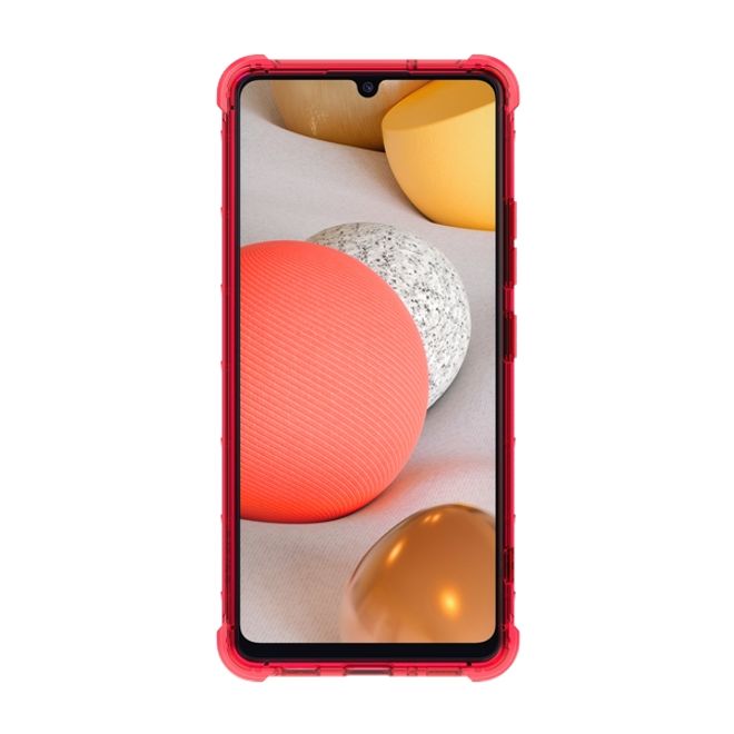 Araree - Samsung Galaxy A42 5G Hülle - flexibles TPU Case - Mach Series - rot