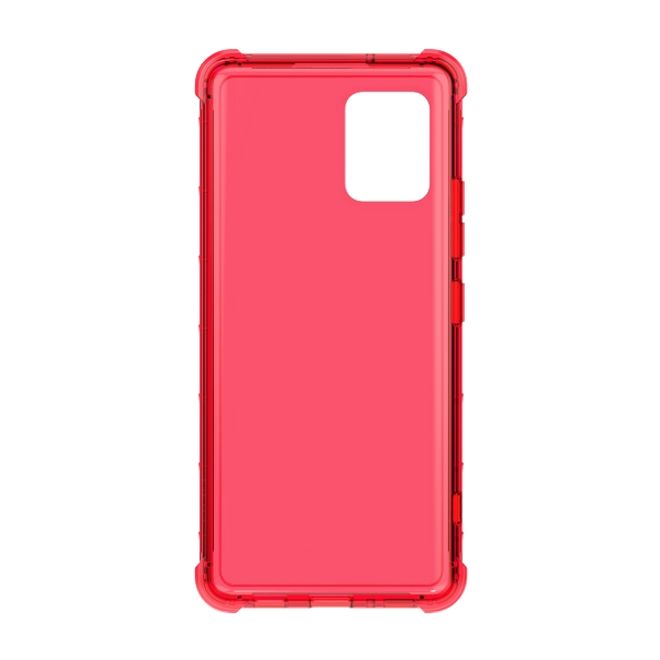 Araree - Samsung Galaxy A42 5G Hülle - flexibles TPU Case - Mach Series - rot