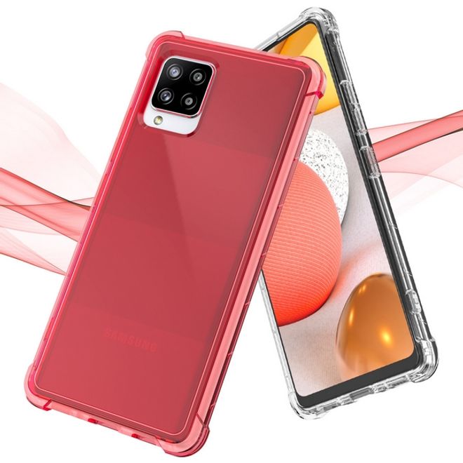 Araree - Samsung Galaxy A42 5G Hülle - flexibles TPU Case - Mach Series - rot