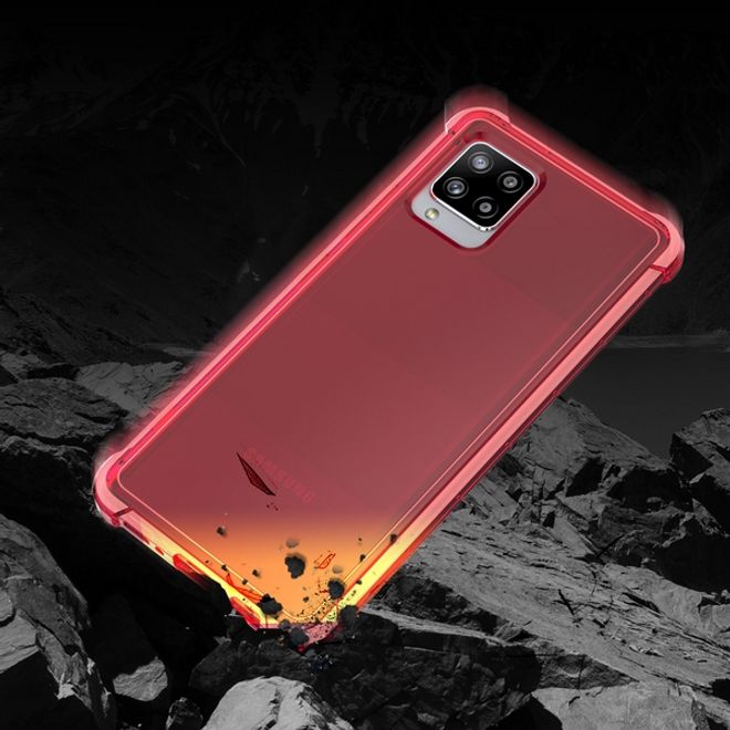 Araree - Samsung Galaxy A42 5G Hülle - flexibles TPU Case - Mach Series - rot